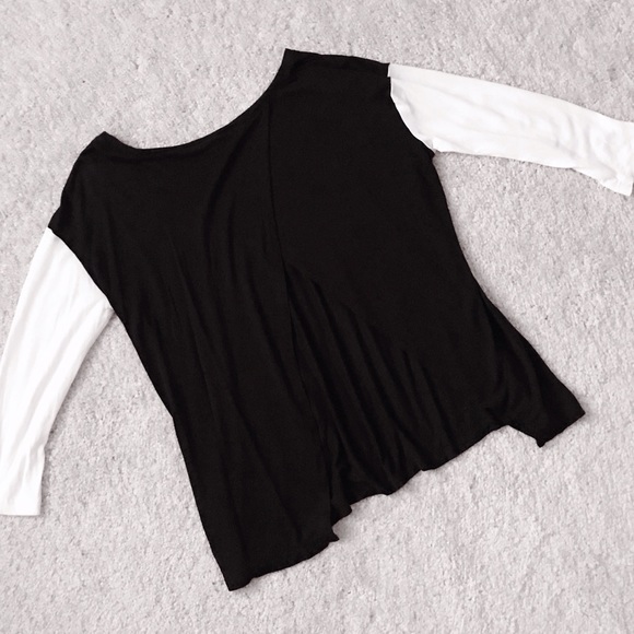 BB Dakota Colorblock Jersey Top - Picture 2 of 6